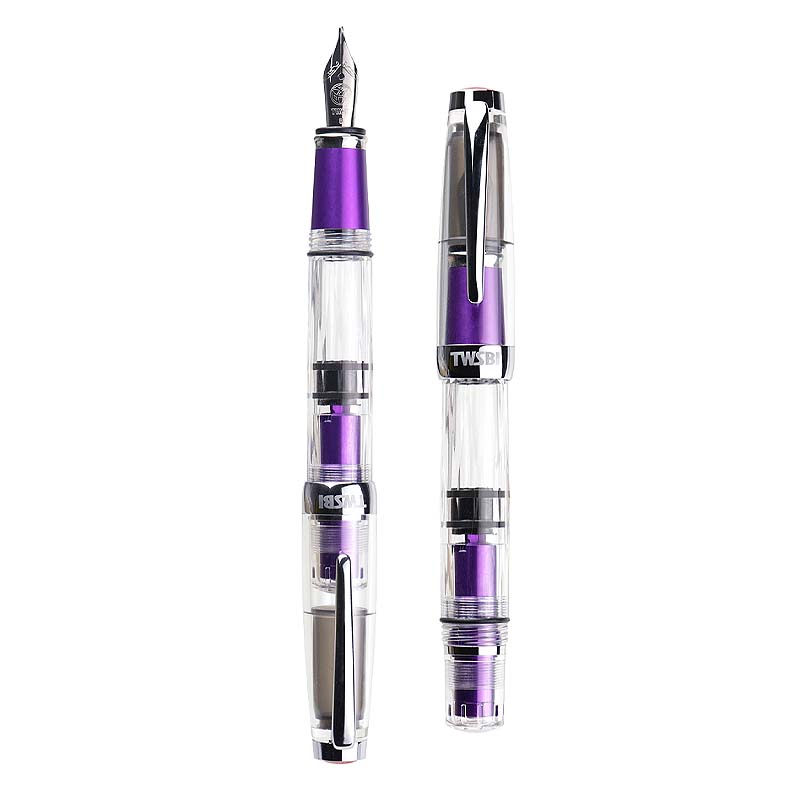 TWSBI Diamond Mini AL (Grape) - Stub 1.1 Fountain Pen
