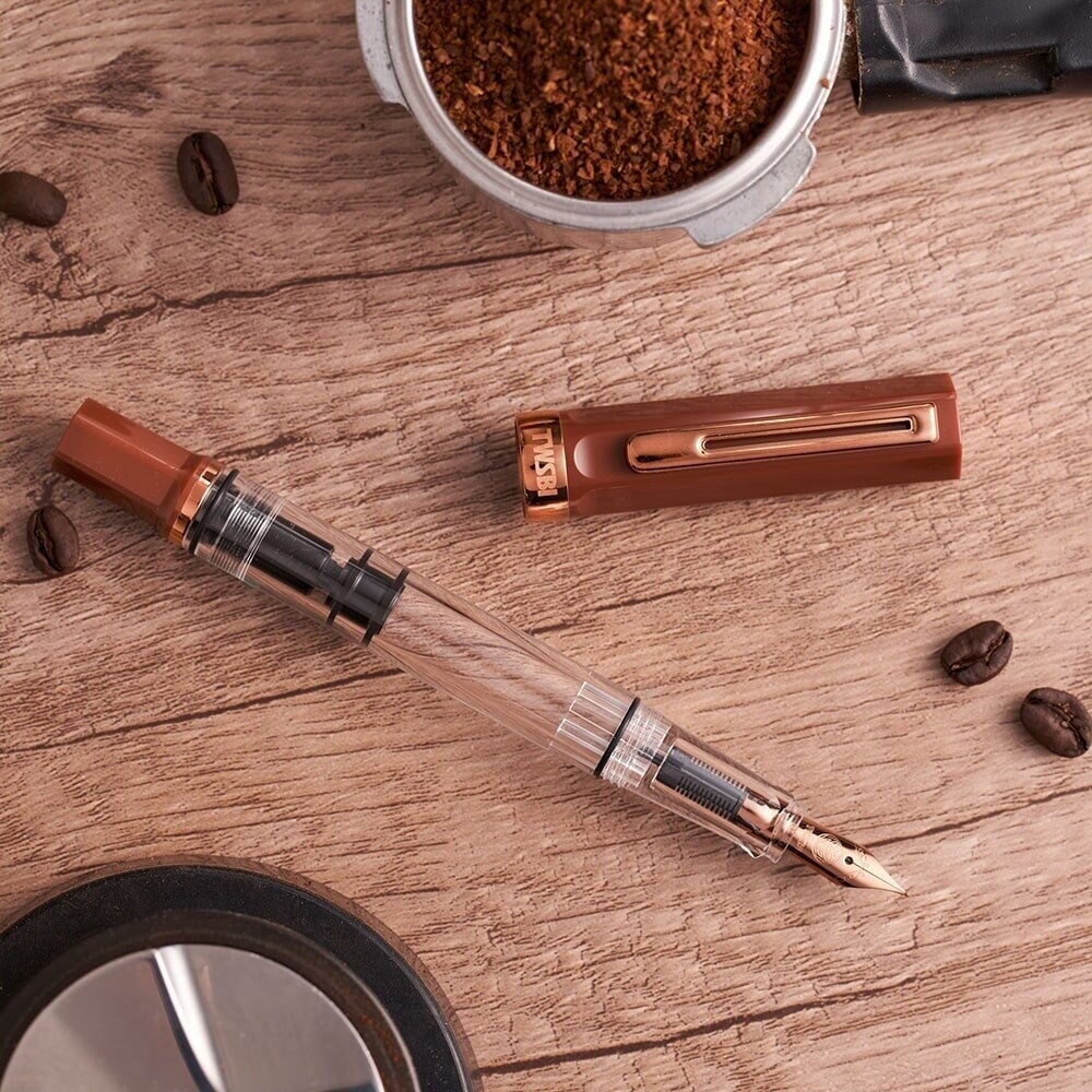 TWSBI ECO (Espresso / Bronze) - Fine Fountain Pen