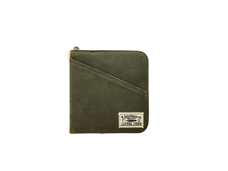 20-Pen Canvas Case (Army Green)