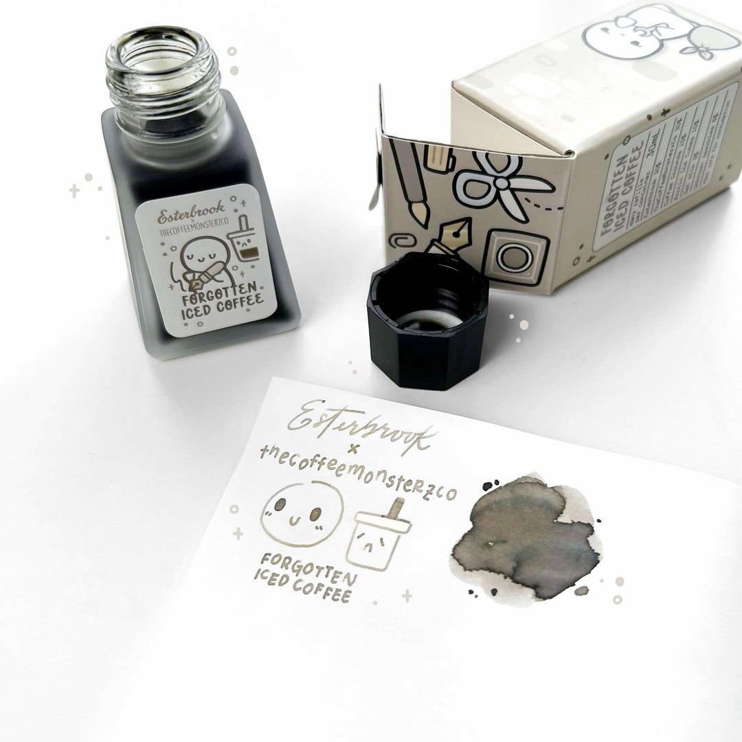 Esterbrook TheCoffeeMonsterzCo - Forgotten Iced Coffee Ink - 30ml Bottled Ink