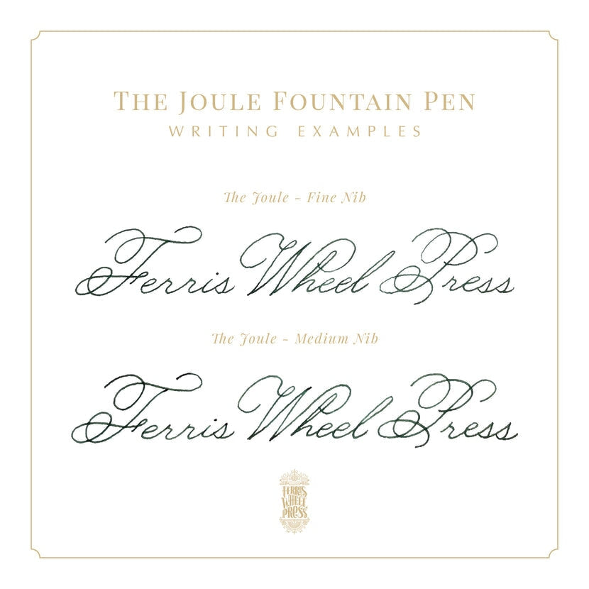 Ferris Wheel Press The Joule Fountain Pen - Chantilly Lacewood (Medium) Fountain Pen