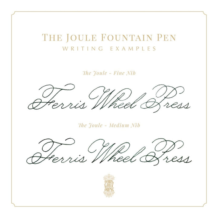 Ferris Wheel Press The Joule Fountain Pen - Chantilly Lacewood (Medium) Fountain Pen