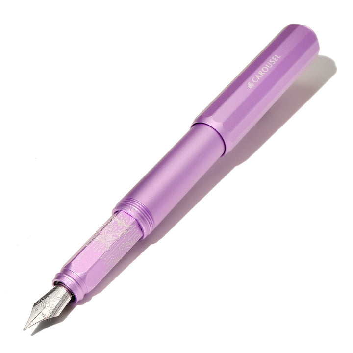 Ferris Wheel Press Aluminium Carousel Fountain Pen - Aurorealis (Fine) Fountain Pen