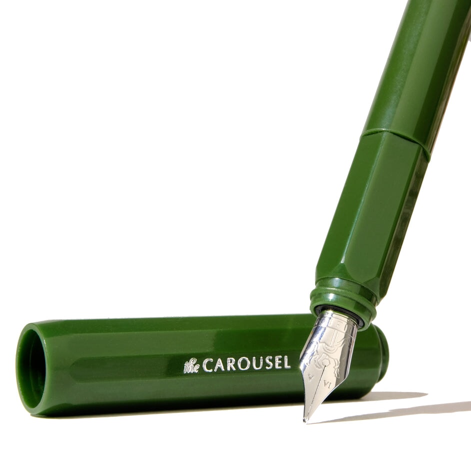 Ferris Wheel Press Carousel Fountain Pen - Brilliant Beanstalk (Medium) Fountain Pen