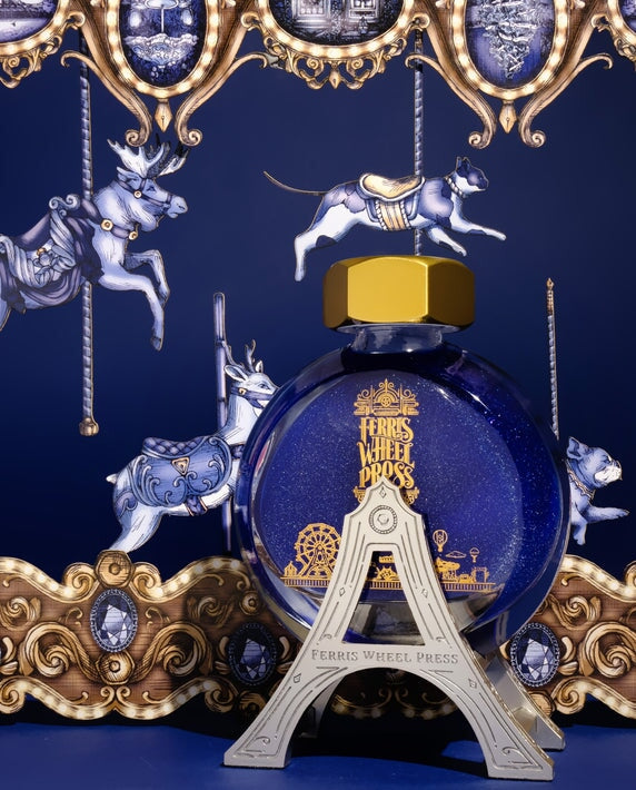 Ferris Wheel Press The Blue Legacy 38ml Ink Carriage (LE) Accessories