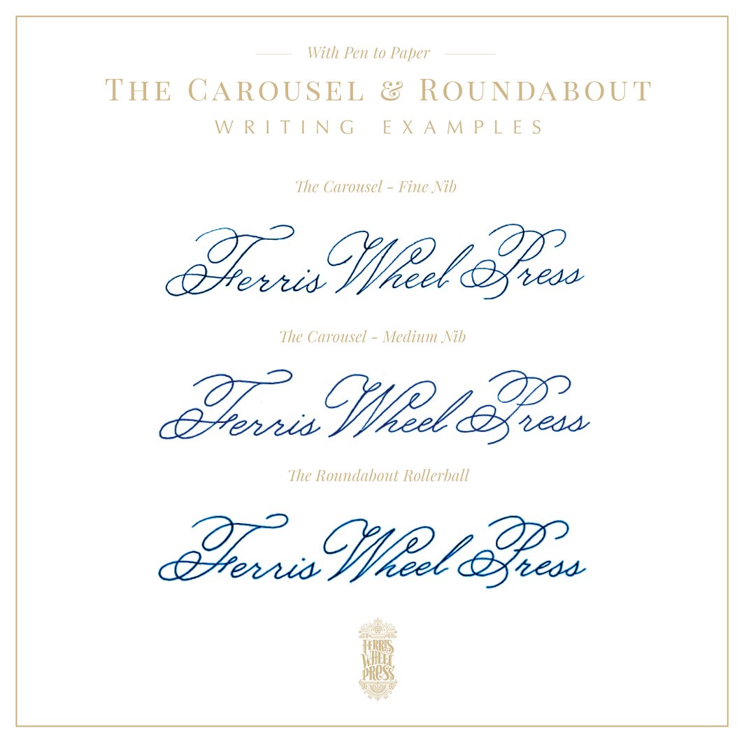 Ferris Wheel Press Carousel Fountain Pen - Lost in the Leaves (Medium) Fountain Pen