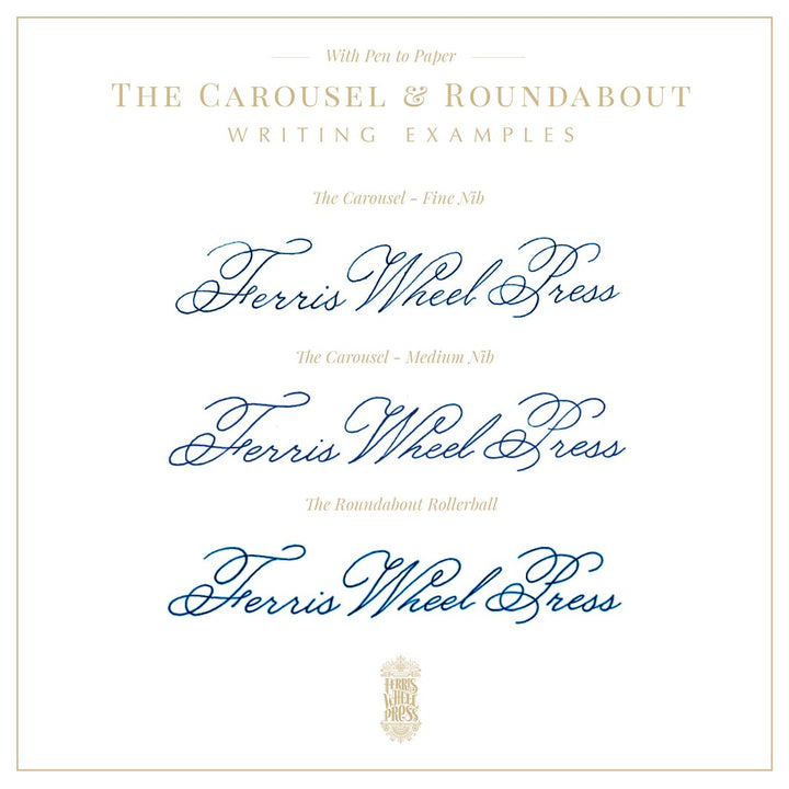 Ferris Wheel Press Carousel Fountain Pen - Lost in the Leaves (Medium) Fountain Pen