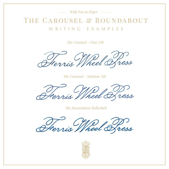 Ferris Wheel Press Carousel Fountain Pen - Granite Guardians (Medium) Fountain Pen