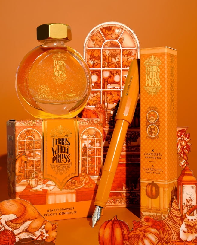 Ferris Wheel Press Carousel Fountain Pen - Hearty Harvest (Fine) Fountain Pen