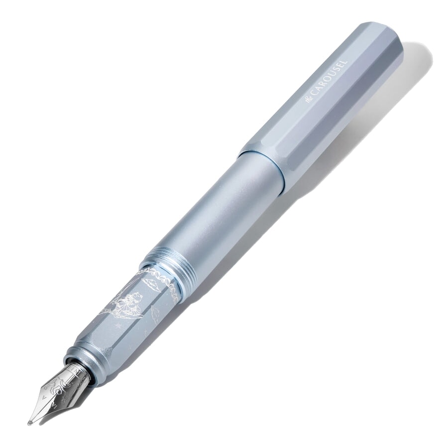 Ferris Wheel Press Aluminium Carousel Fountain Pen - Harlequin Dream (Fine) Fountain Pen