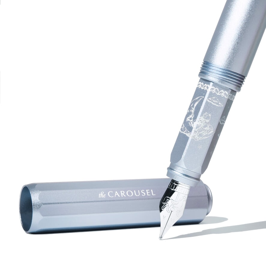 Ferris Wheel Press Aluminium Carousel Fountain Pen - Harlequin Dream (Fine) Fountain Pen