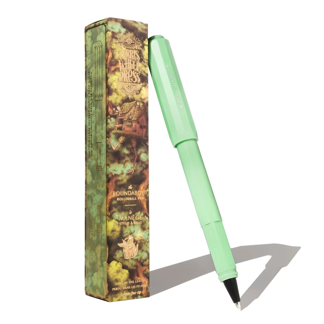 Ferris Wheel Press Roundabout Rollerball Pen - Lost in the Leaves Rollerball