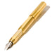 Aluminium Carousel Fountain Pen - Plaited Gold Tress (Fine)