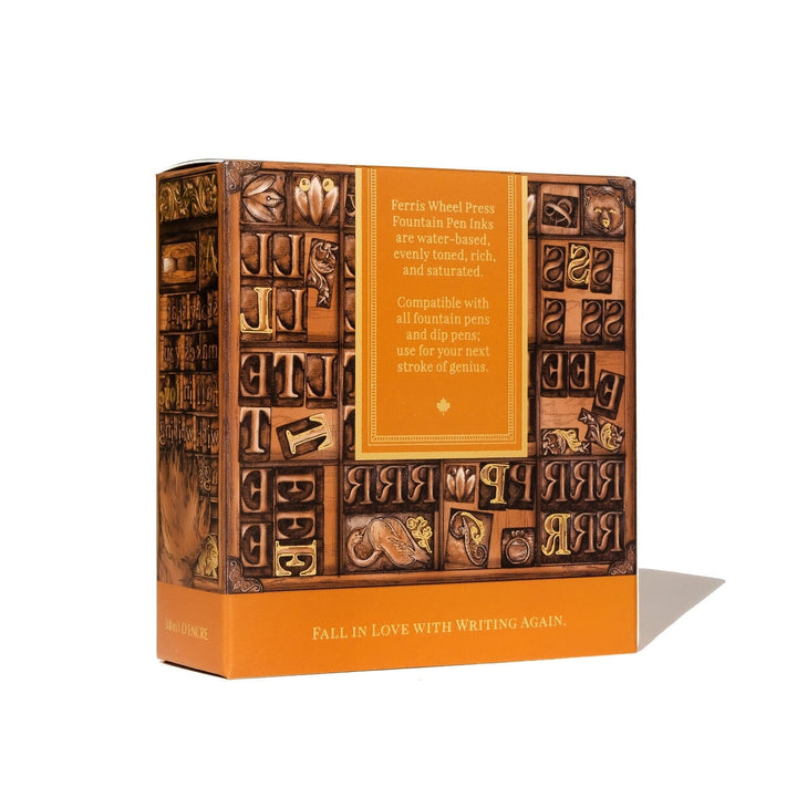 Ferris Wheel Press Russet Typecase - 38ml Bottled Ink