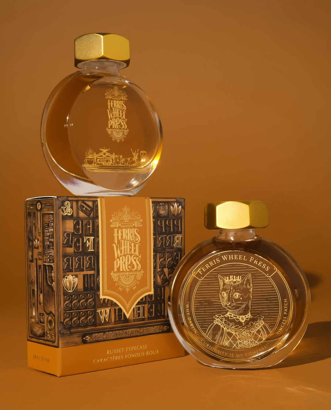 Ferris Wheel Press Russet Typecase - 38ml Bottled Ink