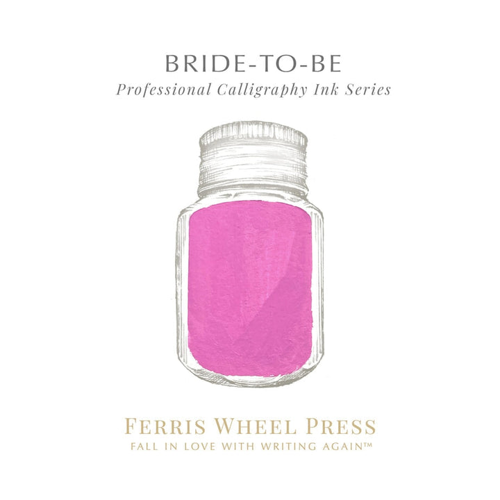 Ferris Wheel Press Bride To Be (Calligraphy Ink) - 28ml Dip Pen Inks