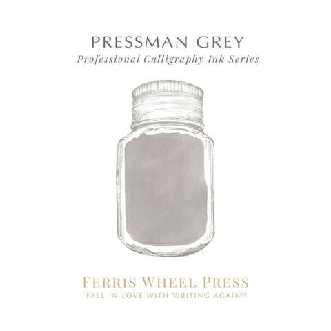 Pressman Grey (Calligraphy Ink) - 2ml