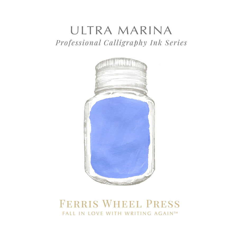 Ultra Marina  (Calligraphy Ink) - 2ml