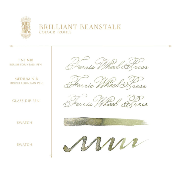 Ferris Wheel Press Once Upon a Time - Brilliant Beanstalk - 20ml Bottled Ink