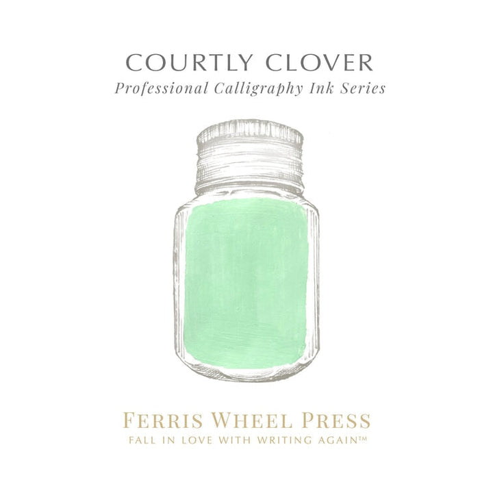 Ferris Wheel Press Courtly Clover (Calligraphy Ink) - 2ml Ink Sample