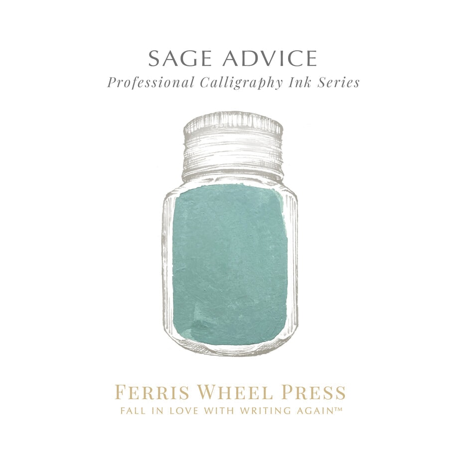 Ferris Wheel Press Sage Advice (Calligraphy Ink) - 28ml Dip Pen Inks