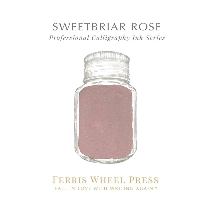 Ferris Wheel Press Sweetbriar Rose (Calligraphy Ink) - 2ml Ink Sample