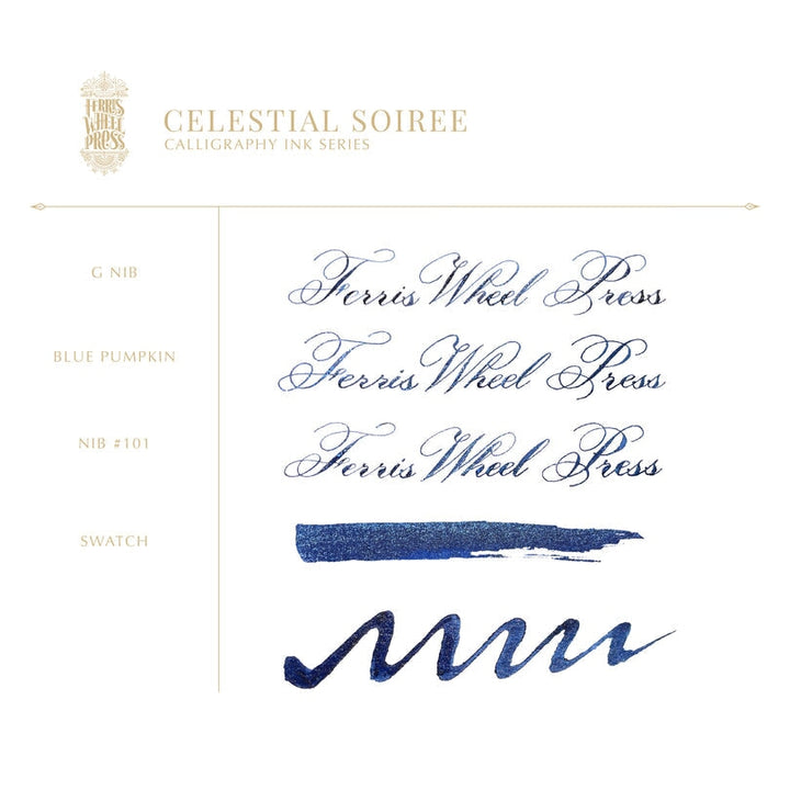 Ferris Wheel Press Celestial Soiree (Calligraphy Ink) - 28ml Dip Pen Inks