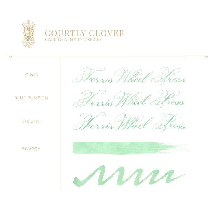 Courtly Clover (Calligraphy Ink) - 28ml