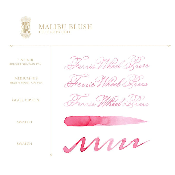 Ferris Wheel Press Malibu Blush - 2ml Ink Sample