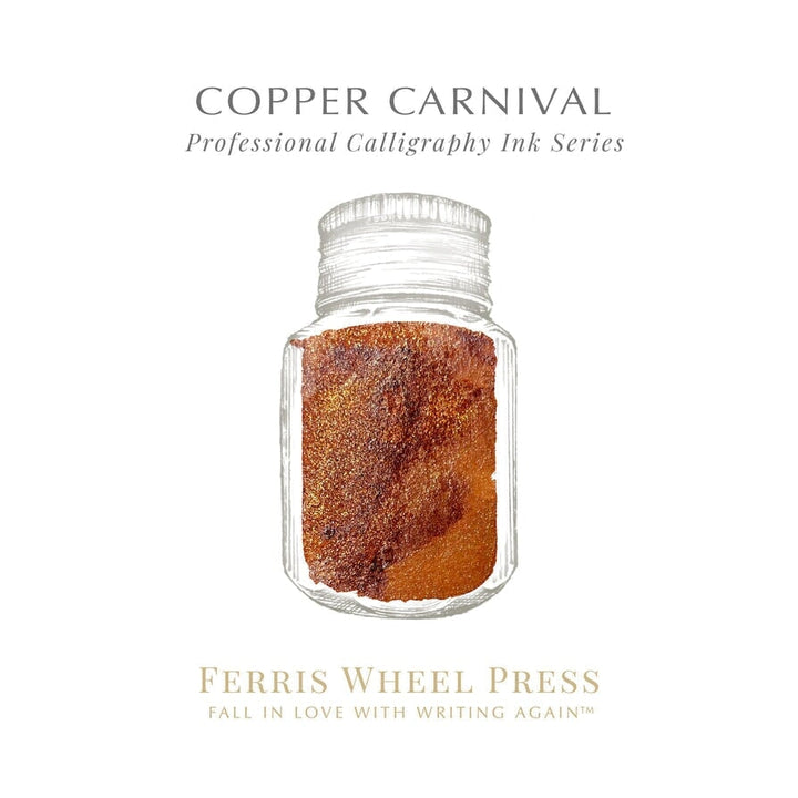 Ferris Wheel Press Copper Carnival (Calligraphy Ink) - 2ml Ink Sample