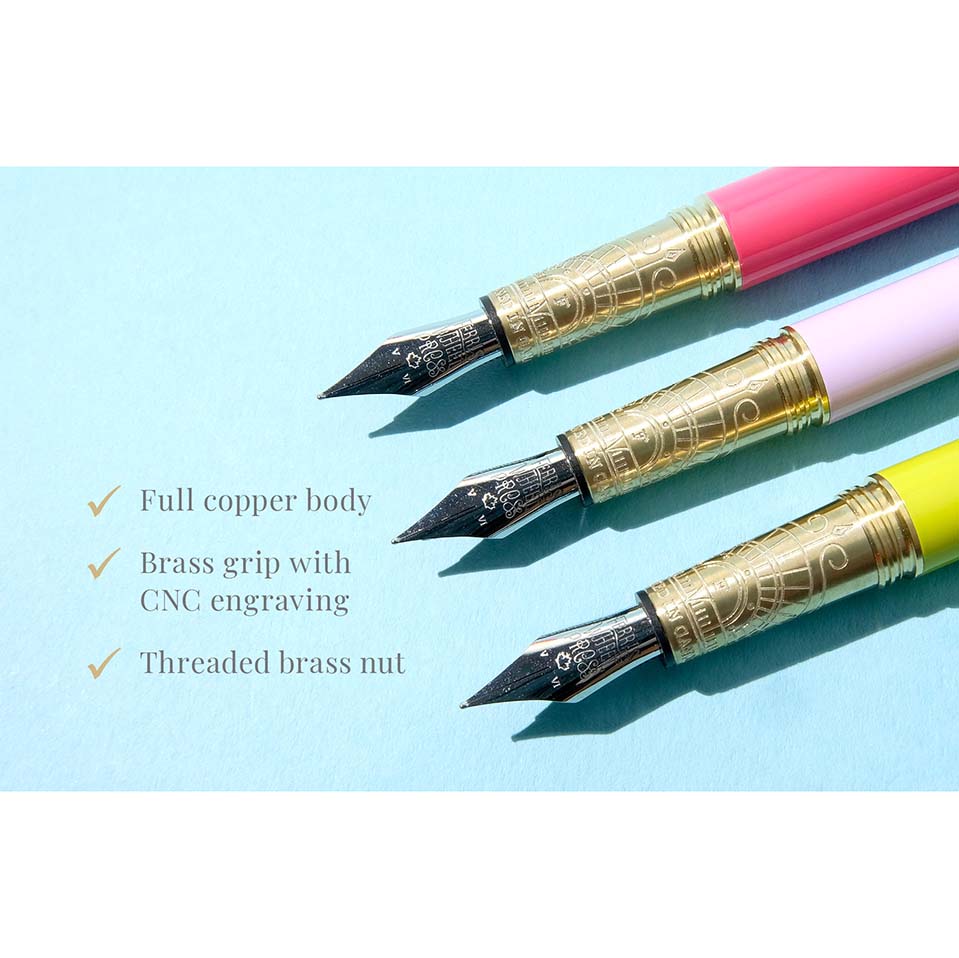 Ferris Wheel Press Brush Fountain Pen - Duck Duck Goose (Medium) Fountain Pen
