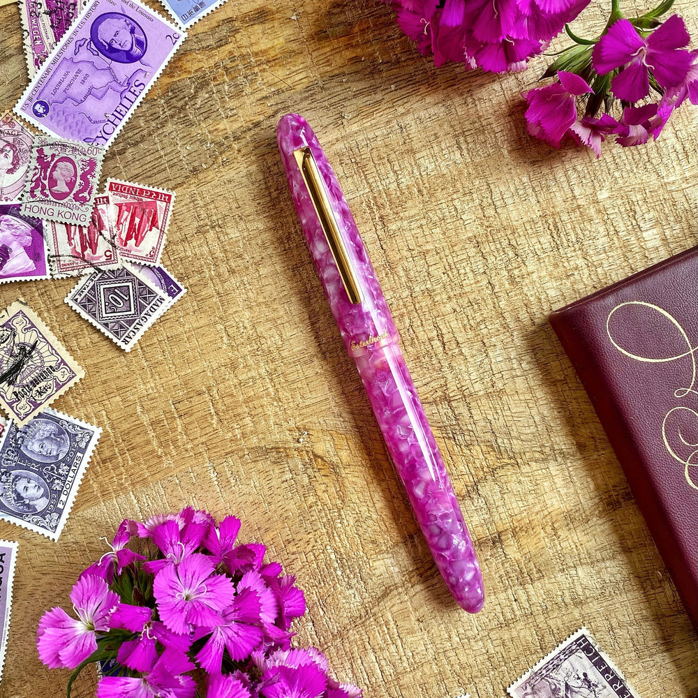 Esterbrook Estie - Punch / Gold - Scribe Custom Nib Fountain Pen