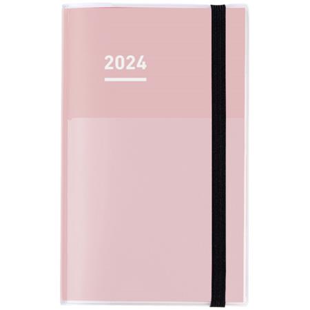 Jibun Techo 2024 Planner 3-in-1 Kit - A5 Slim (Pink)