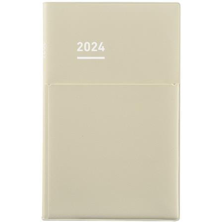 Kokuyo Jibun Biz Techo 2024 Planner - A5 Slim (Light Beige) Planners