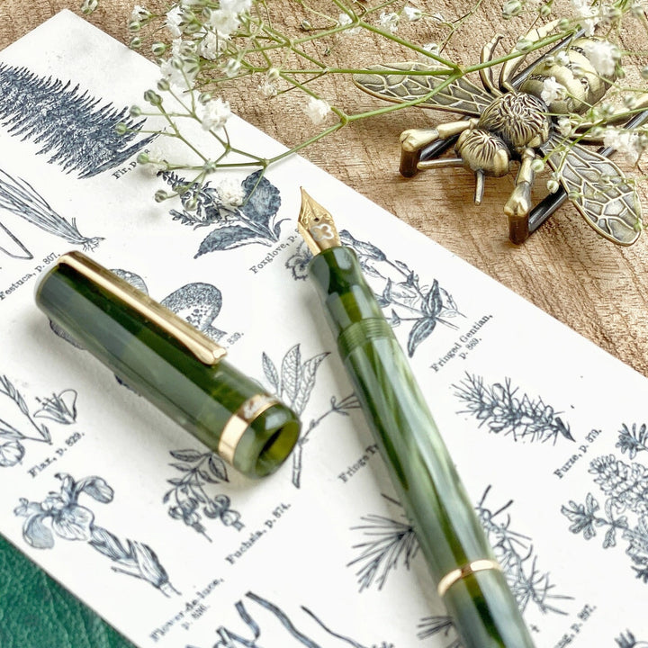 Esterbrook JR Pocket Pen - Palm Green - Journaling (Gena Custom) Fountain Pen