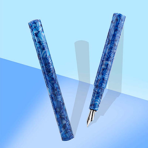 N6 Glass Pen and Nib Set (Deep Blue)