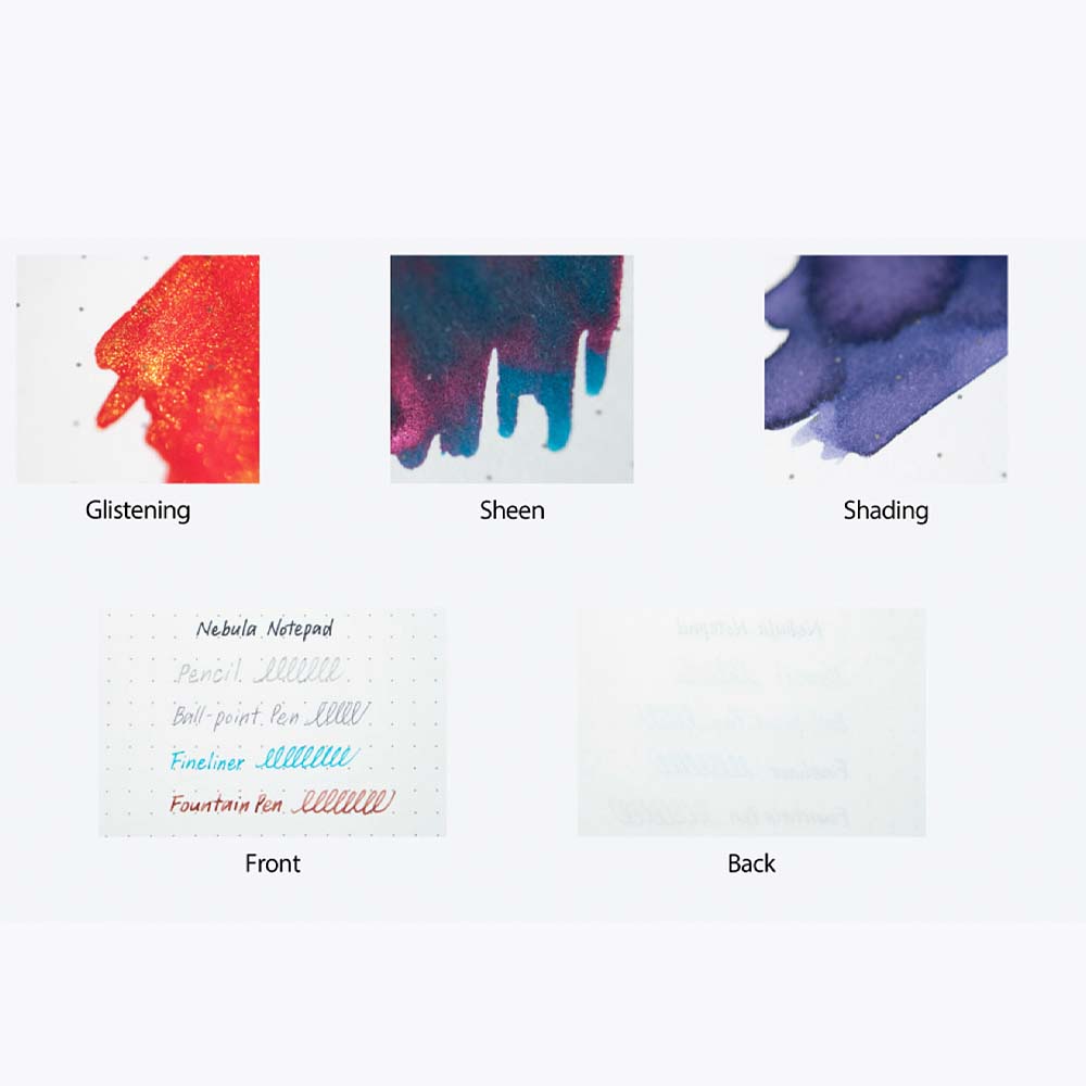 Colorverse Nebula Kingdom Series Notepad - Dotgrid (77gsm) Paper