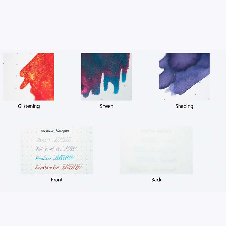 Colorverse Nebula Kingdom Series Notepad - Dotgrid (77gsm) Paper