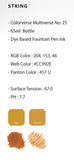 Colorverse String - 2ml sample, dye-based ink from the Multiverse Collection, featuring plant-based ingredients for a smooth writing experience.