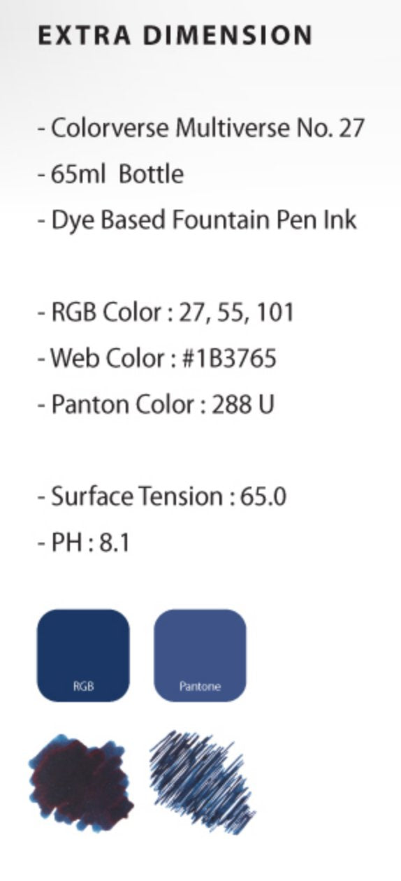 Extra Dimension - 2ml dye-based ink from Colorverse&