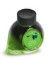 Colorverse Super Natural (#39) 65 ml fountain-pen ink bottle with black cap and green label featuring floating-island artwork, part of the Colorverse x Opus 88 Series.