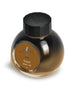 Colorverse Soul ink sample, 2ml, in a round glass bottle featuring a vintage microphone graphic on the label, designed for smooth writing.