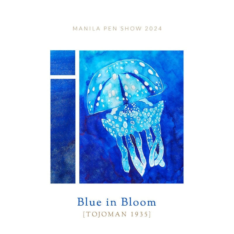 Vinta Inks Blue in Bloom (Tojoman 1935) - 2ml Ink Sample