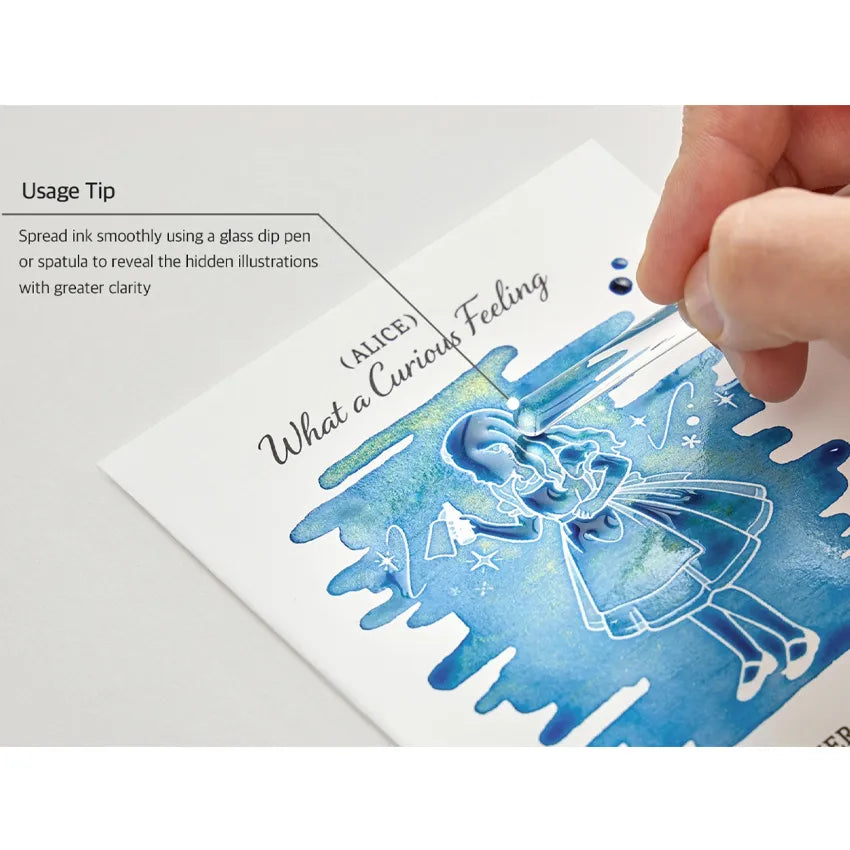 Color Swatch Postcard Set (Alice’s Adventures in Wonderland)