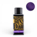 Diamine Amazing Amethyst - 30ml fountain pen ink bottle with ornate gold label, showcasing deep purple ink, ideal for writing enthusiasts and collectors.