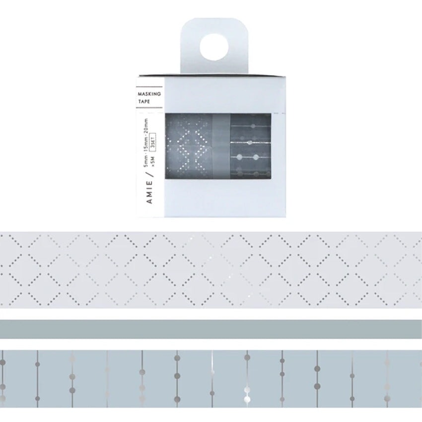 World Craft AMIE Coule Washi Tape (Set of 3) Washi Tape