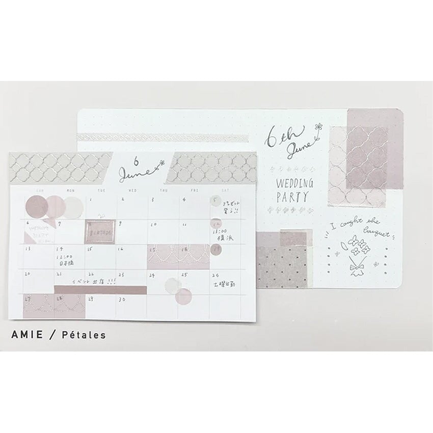 World Craft AMIE Petales Washi Tape PET Tape