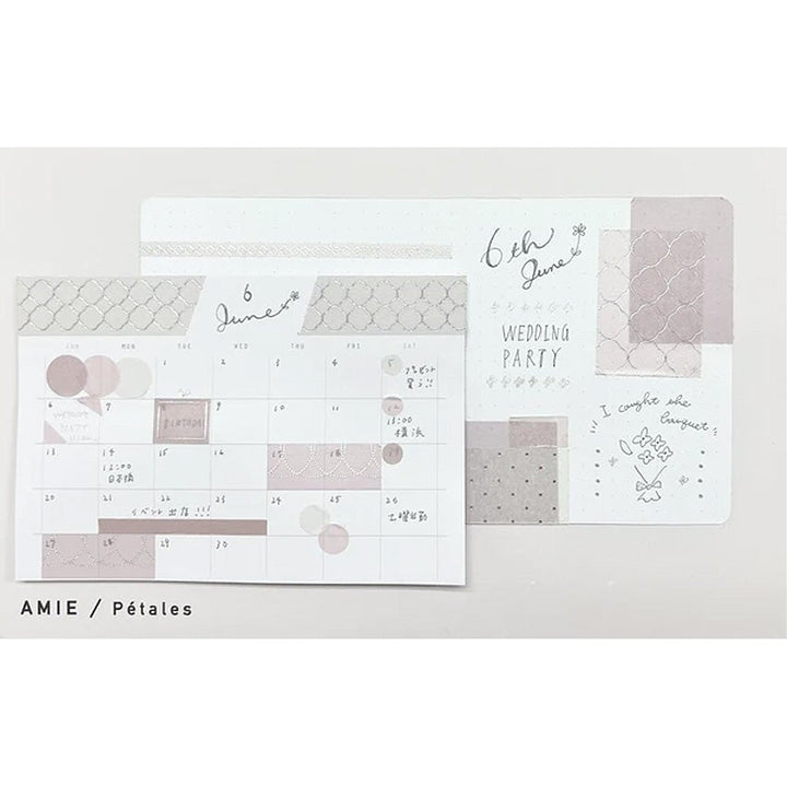 World Craft AMIE Petales Washi Tape PET Tape