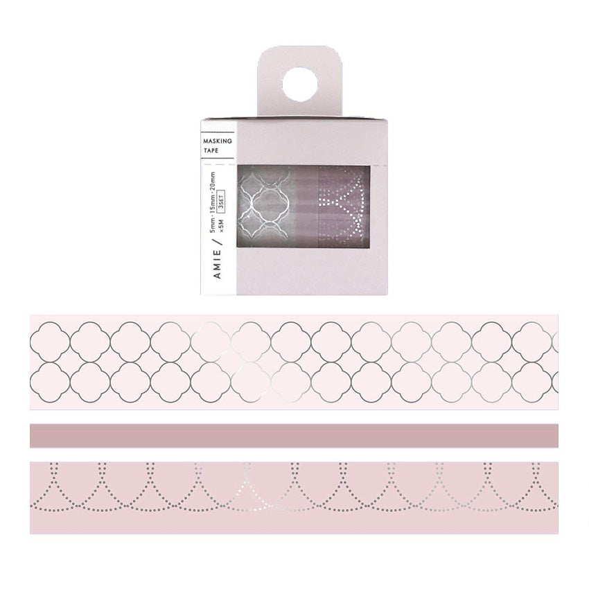 AMIE Petales Washi Tape (Set of 3)