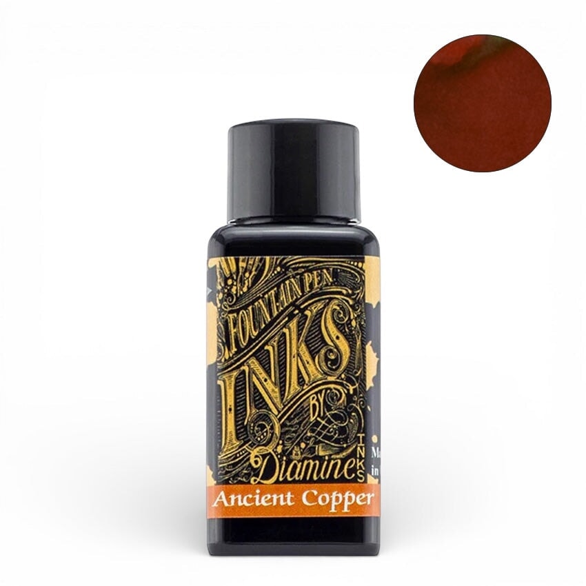 Diamine Ancient Copper - 30ml Bottled Ink